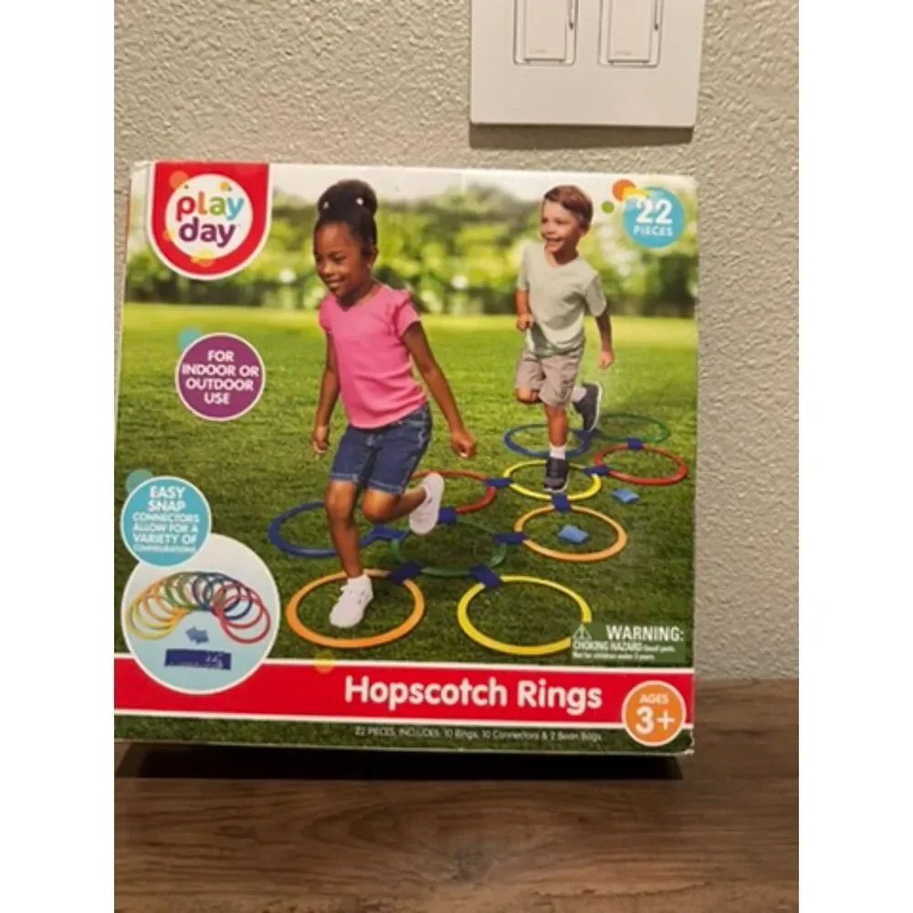 Play Day Hopscotch Rings - 22 Pieces
